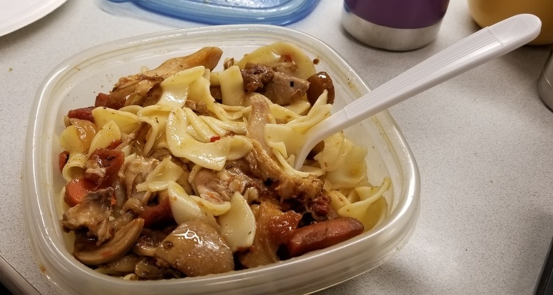 Chicken Goulash Leftovers