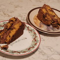 Chocolate Chip Crumb Cake Slice