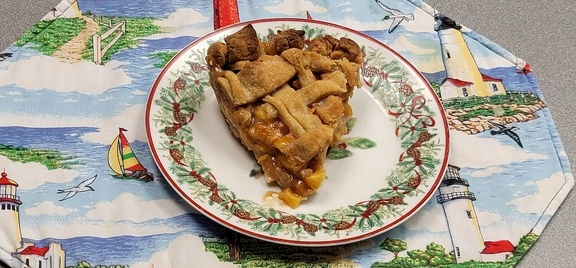 Peach Pie Slice
