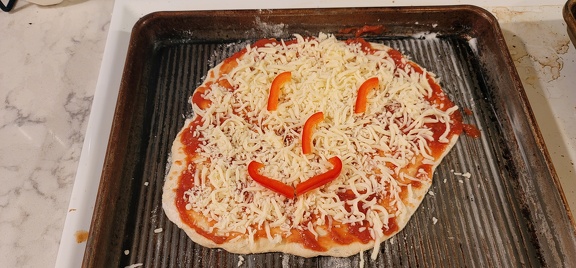 Pizza Homemade Smile
